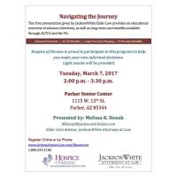 Navigating the Journey presented by Hospice of Havasu