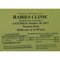 Rabies Clinic at Western Park