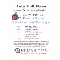 Parker Public Library presents Dr. Jay Cravath with Rivers of Dreams