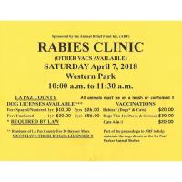 RABIES CLINIC AT WESTERN PARK PRESENTED BY A.R.F.