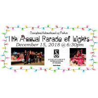 11th Annual "Parade of Lights" Downtown Parker presented by Soroptimist of Parker
