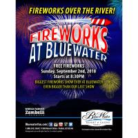 Fireworks on the River at BlueWater Resort & Casino