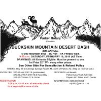 28th Annual Buckskin Mountain Desert Dash presented by Parker Rotary
