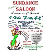 4th Annual Sundance Saloon "Party Golf" Tournament
