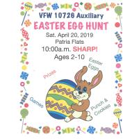 VFW #10726 Auxiliary Easter Egg Hunt