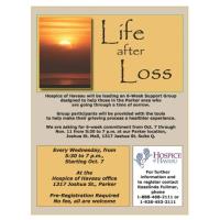 Life after Loss Support Group presented by Hospice of Havasu (English Speaking)