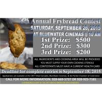 5th Annual Frybread Contest presented by BlueWater Cinemas