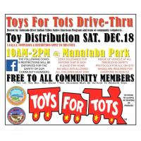 CRIT Toy for Tot Distribution Drive Thru Event