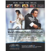 World's Ultimate Elvis & Johnny Cash presented by BlueWater Resort & Casino