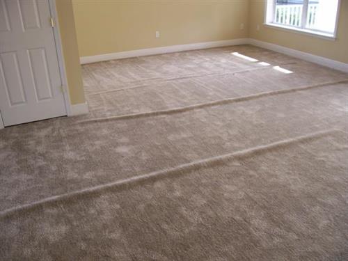 Carpet with ripples - BEFORE