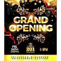 201 Lounge Grand Opening - Friday 24, 2025