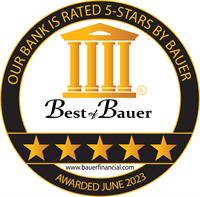 BauerFinancial 5-Star Rating for Strength and Stability Again Awarded to Chelsea Groton Bank
