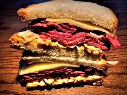 Irish Night -- Corned Beef Sandwich