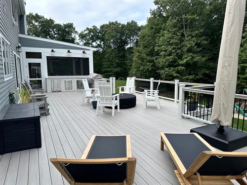 Finished deck project