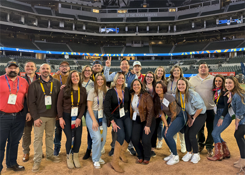 With my team in Dallas, Texas at the 2026 NM Regional Conference