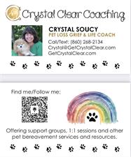 Crystal Clear Coaching Pet Loss Support