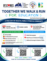 East Hartford Community Health Day: Together We Walk & Run for Education