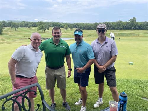 Golfing to support Credit Unions Building Financial Independence (CUBFI)