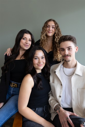Stylists Bella, Jacob, Gina & Heather