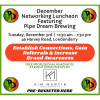 CANCELLED Monthly Networking Luncheon:  Pipe Dream Brewing