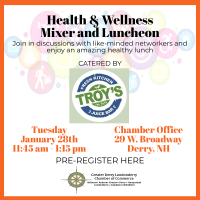 Health & Wellness Luncheon and Mixer