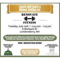 Lunch & Learn & Ribbon Cutting for Renovate Fitness