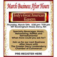 Business After Hours at Fody's Tavern!