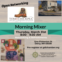 Morning Mixer at Tom&Chickpea