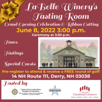LaBelle Winery's Tasting Room Ribbon Cutting & Grand Opening Celebration