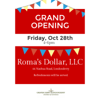 Roma's Dollar Ribbon Cutting