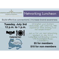Networking Luncheon at Long Blue Cat Brewing