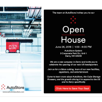Ribbon Cutting & Open House: AutoStore Systems