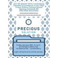 Virtual Grand Opening and Ribbon Cutting Ceremony - Precious Solution