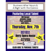 Business After Hours & A Night with the Comics