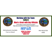 Working with the Town: Meet & Greet in Auburn