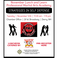 Lunch & Learn "Strategies in Self Defense"