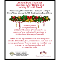  Dual Chamber Holiday Business After Hours & Wreath Stroll
