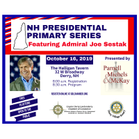 NH Presidential Primary Series - Admiral Joe Sestak