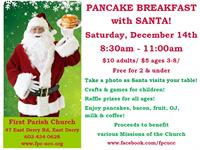 Member Event: PANCAKE BREAKFAST with SANTA!