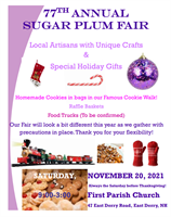 Member Event: Annual Sugar Plum Fair at First Parish Church