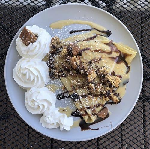 S'mores crepe  