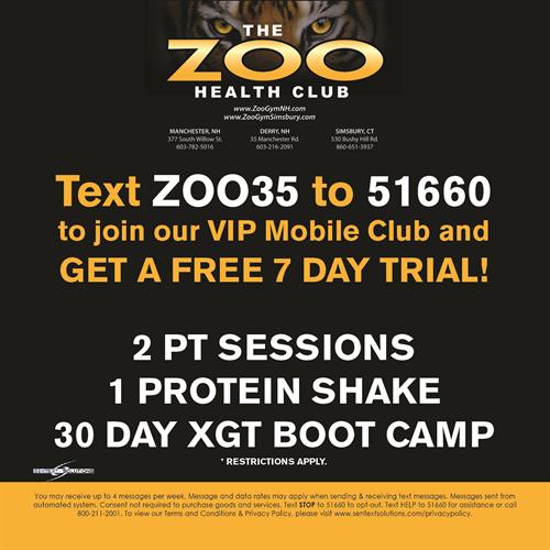 Zoo Gym - Derry, Manchester & CT Zoo Gym - Derry, Manchester & CT