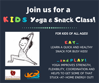 Member Event: Kids Yoga and Snack Class!