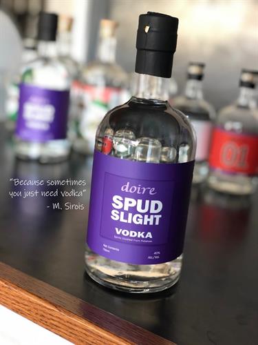 Spud Slight Vodka - Vodka made with 2-row and potatoes Spud Slight Vodka - Vodka made with 2-row and potatoes