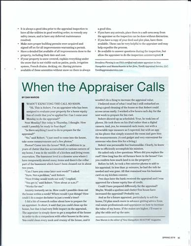 How to prepare for a home appraisal page 3 of 3