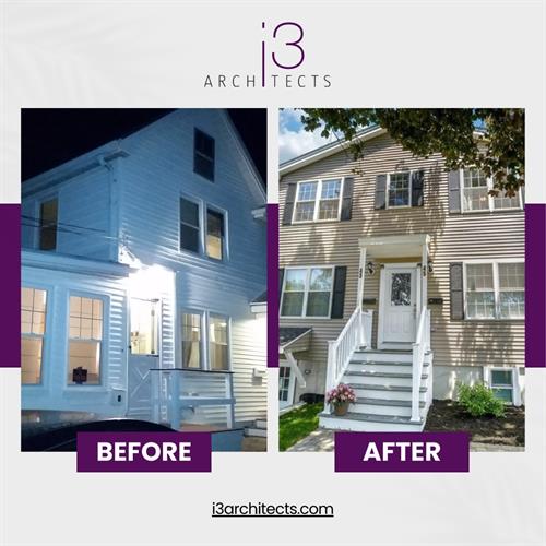 Interior renovation to existing duplex with large two story addition in Winchester, MA. Interior renovation to existing duplex with large two story addition in Winchester, MA.