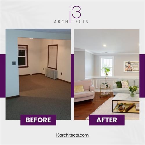 Interior renovation to existing duplex with large two story addition in Winchester, MA. Interior renovation to existing duplex with large two story addition in Winchester, MA.