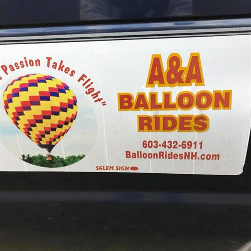 Our balloon trailer
