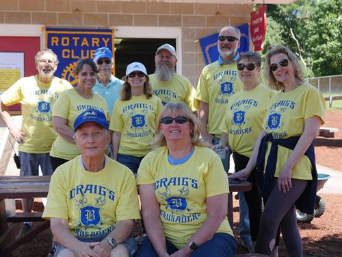 "Craigs Crusaders" at the Relay for Life June 2024