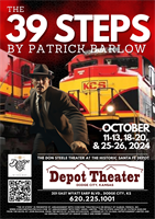 Depot Theater presents The 39 Steps